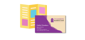 flyers and business card designs